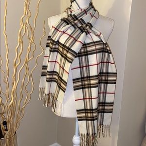 Plaid scarves